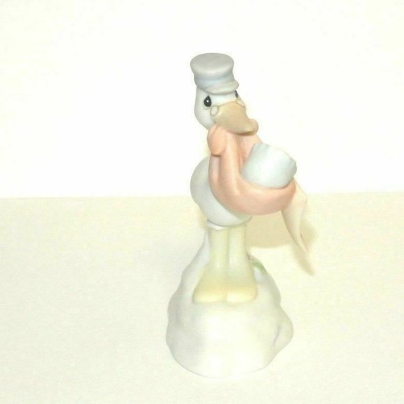 Precious Moments SUGAR TOWN Stork with Baby Sam “I - Picture 7 of 10